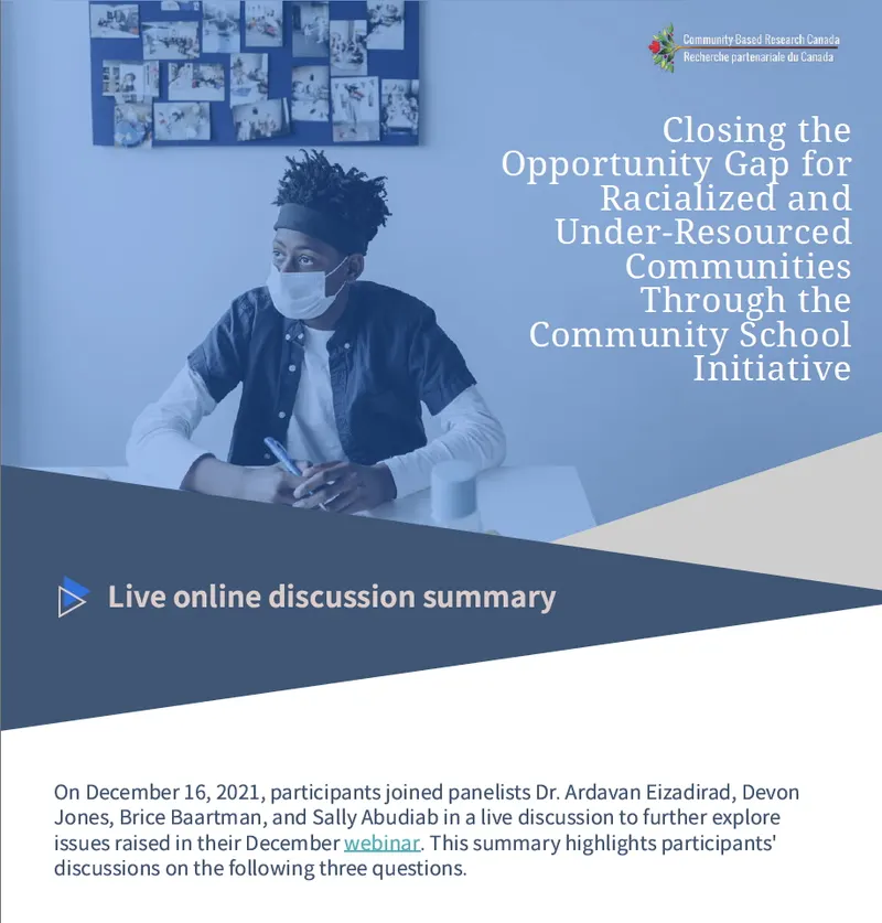 Closing the Opportunity Gap Cover