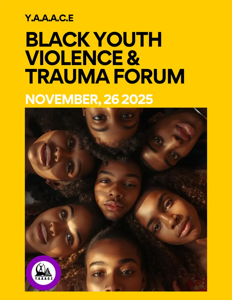 Cover of the Black Youth Violence & Trauma Forum Report